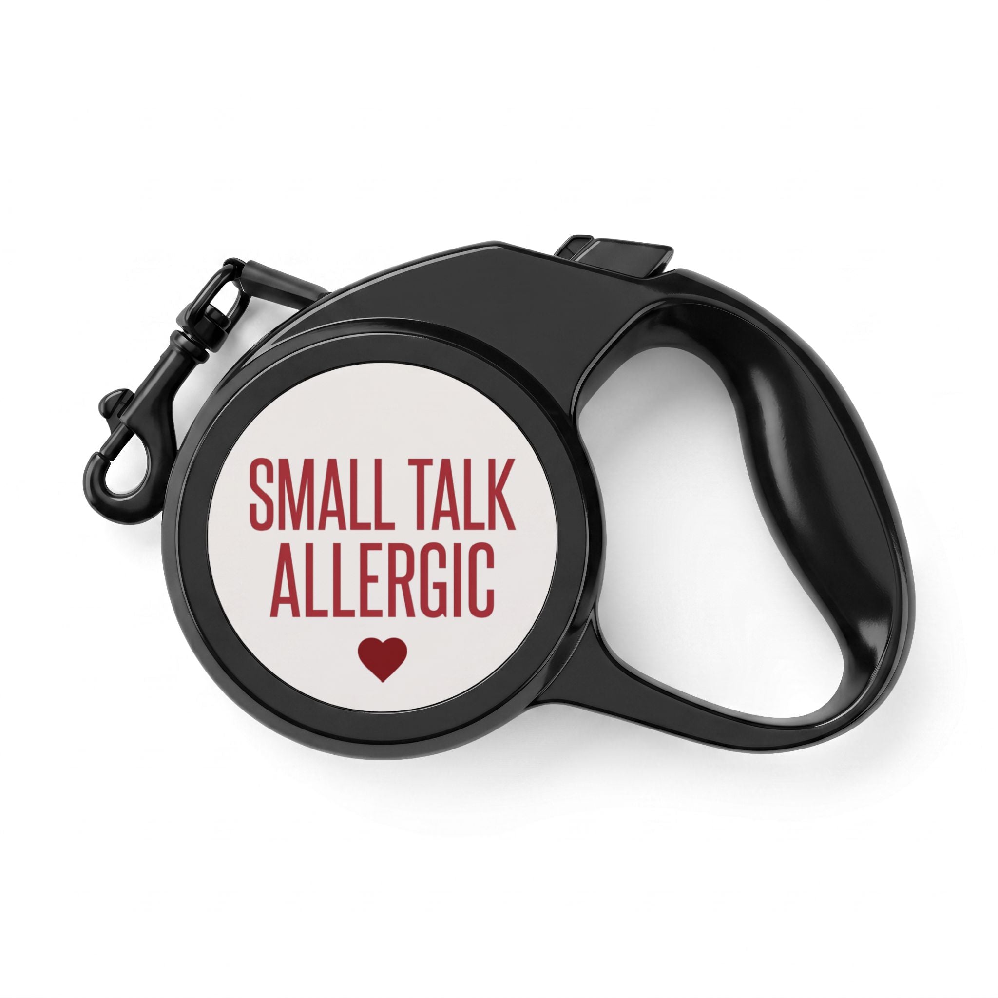 Small Talk Allergic | Retractable Leash