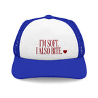 I’m Soft. I Also Bite. | Mesh Trucker Hat