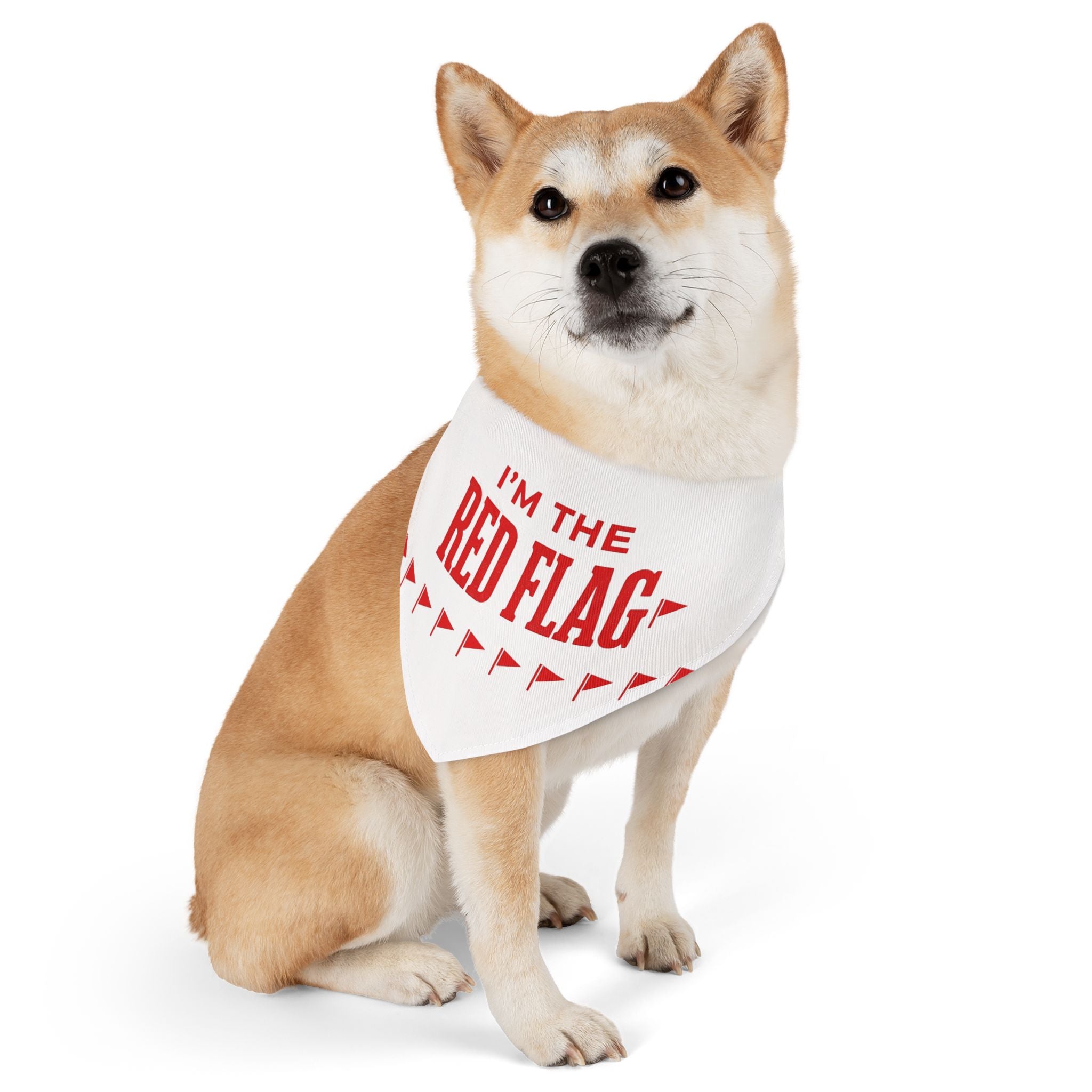 I’m the Red Flag | Pet Bandana
