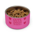 Cute Enough to Bite | Pet Bowl