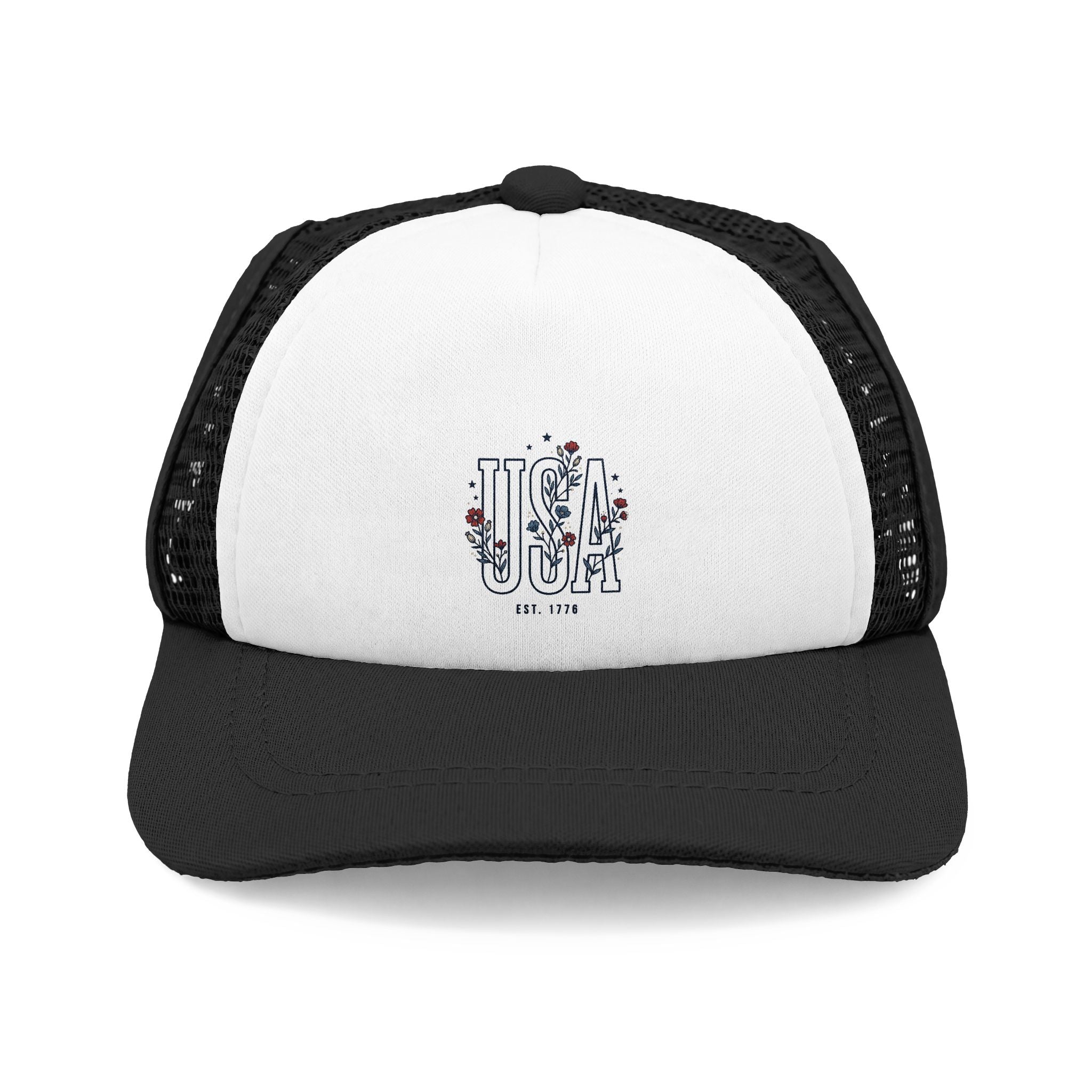 Floral USA | Mesh Trucker Hat