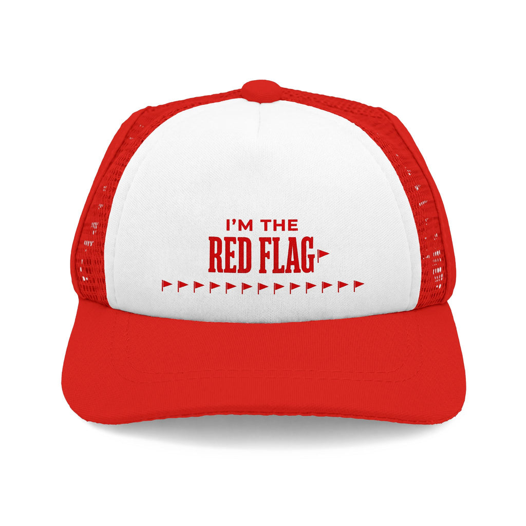 I'm The Red Flag | Mesh Trucker Hat