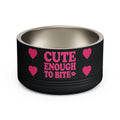 Cute Enough to Bite | Pet Bowl