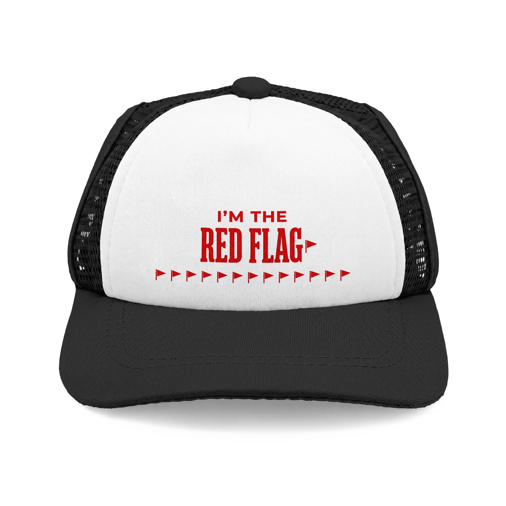 I'm The Red Flag | Mesh Trucker Hat