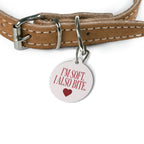 I’m Soft. I Also Bite. | Personalized ID Charm