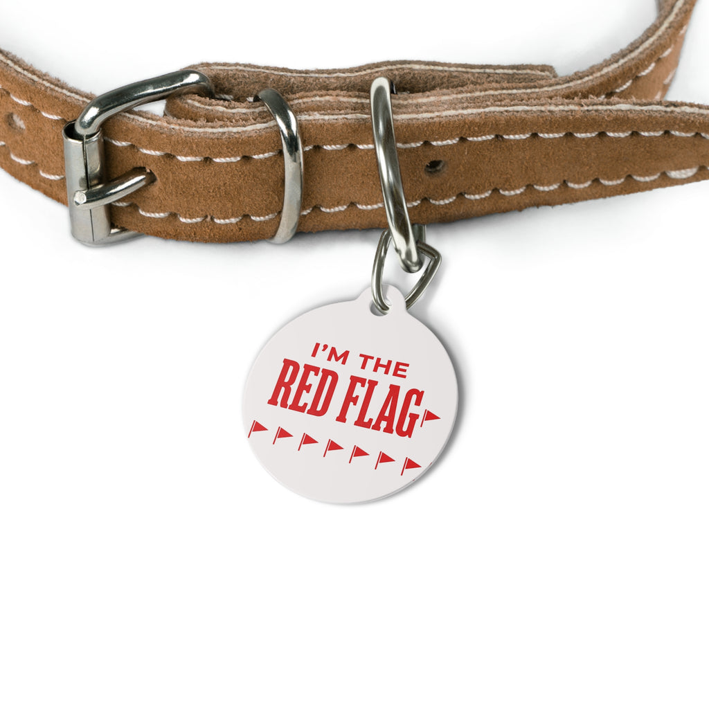 I'm the Red Flag | Personalized ID Charm