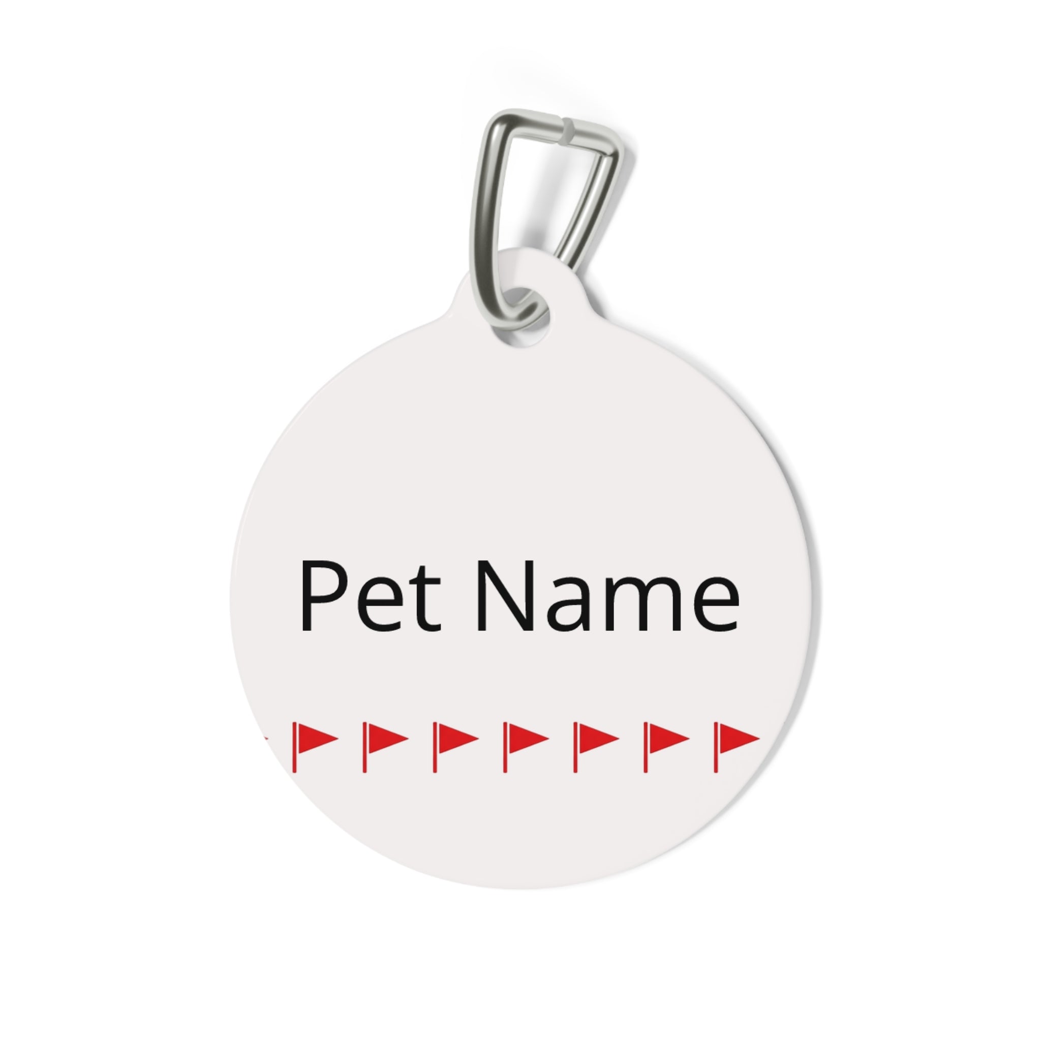 I'm the Red Flag | Personalized ID Charm