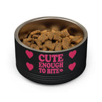 Cute Enough to Bite | Pet Bowl