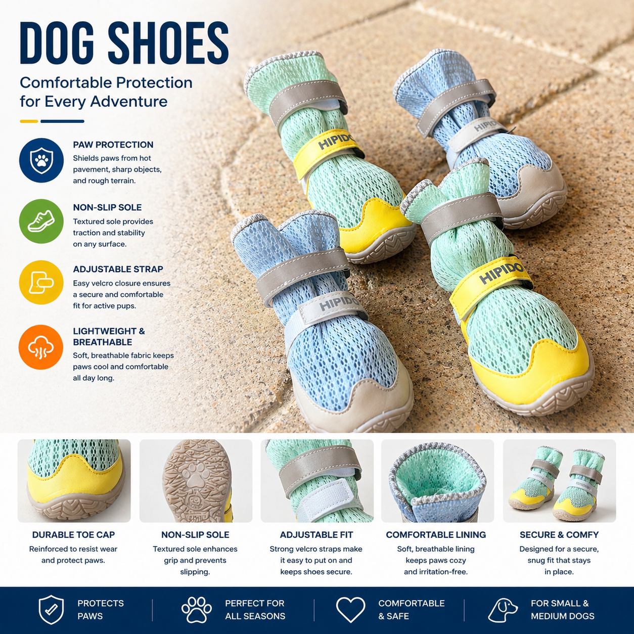 Adventurous Mesh Non-Slips | Accessories