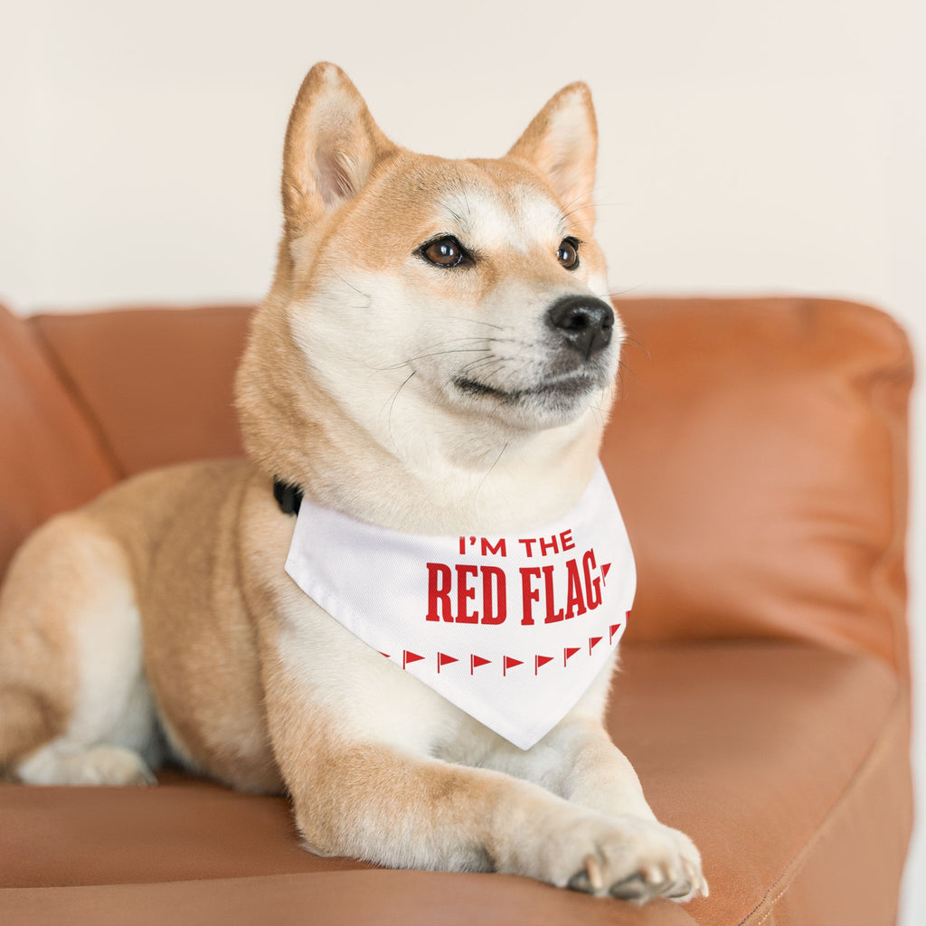 I’m the Red Flag | Pet Bandana