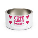 Cute Enough to Bite | Pet Bowl