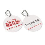 I'm the Red Flag | Personalized ID Charm