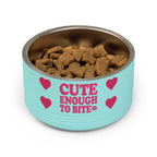 Cute Enough to Bite | Pet Bowl