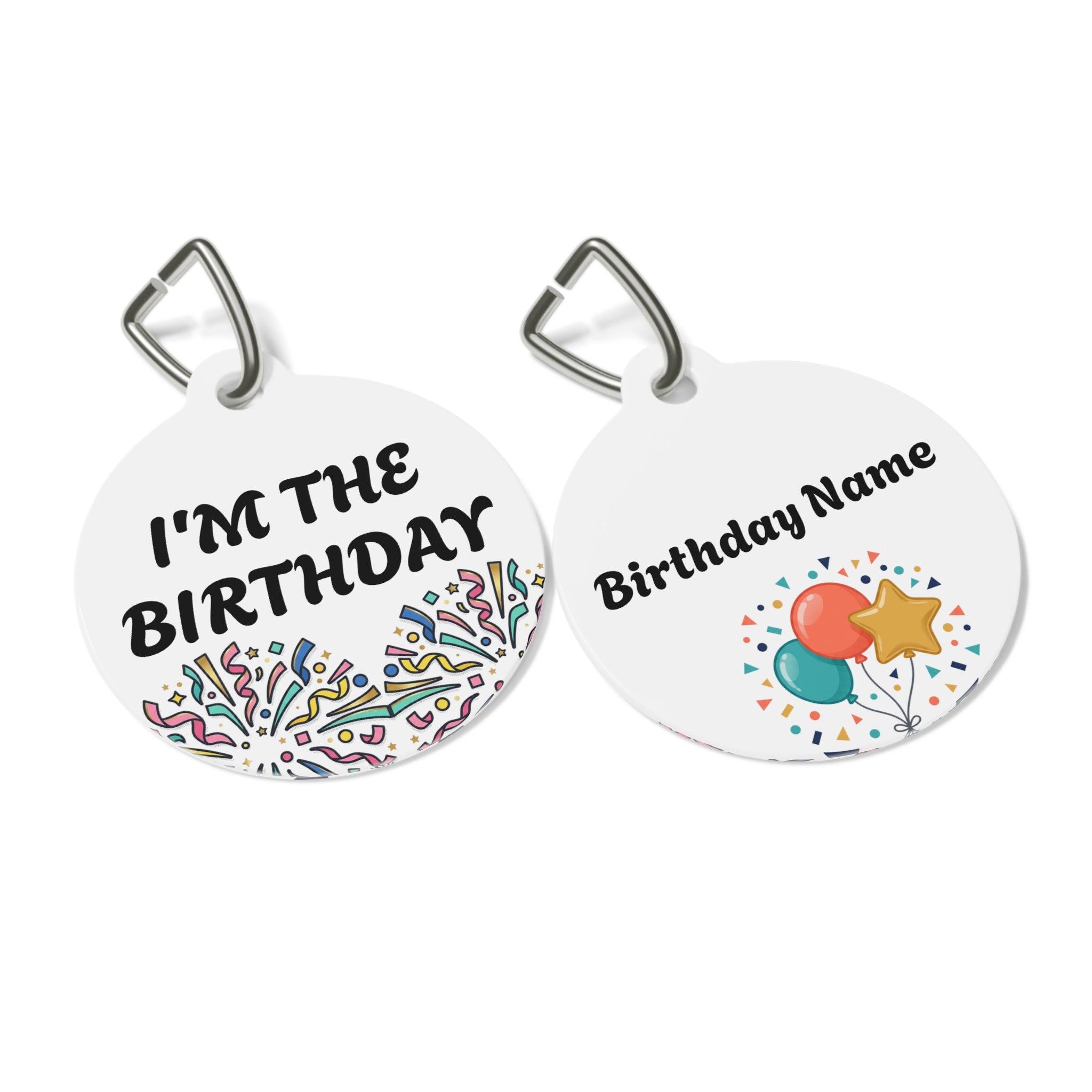 I'm The Birthday | Personalized ID Charm