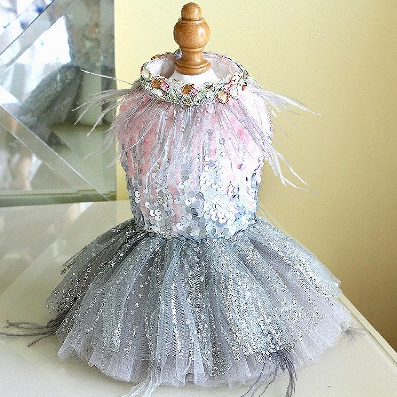 Sequin Floral Princess | Luxe Dress