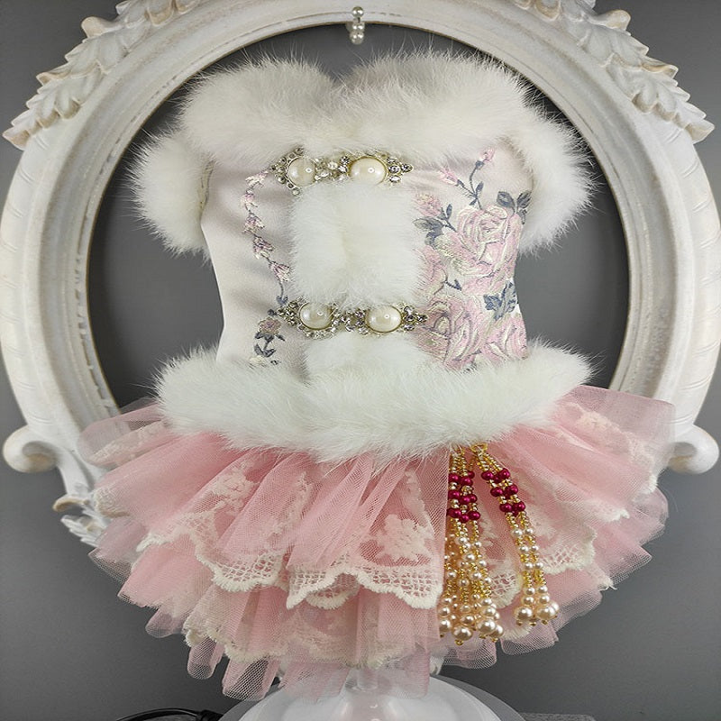 Vintage Furry Princess | Luxe Dress