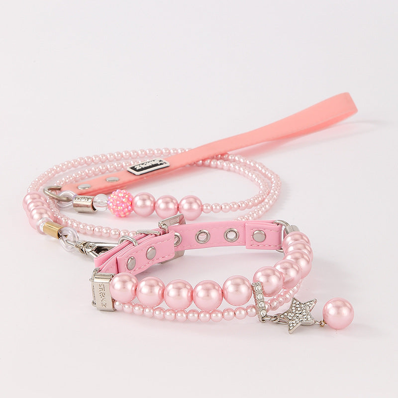 Luxe Princess Collar and Leash Set | Pet Leash