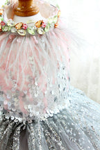 Sequin Floral Princess | Luxe Dress
