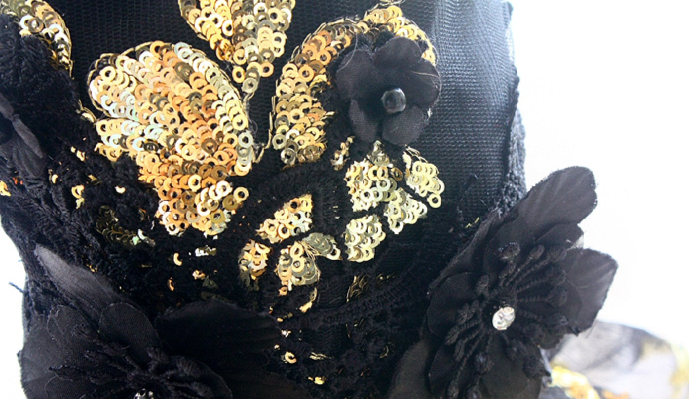 Bumble Floral Sequin | Luxe Dress