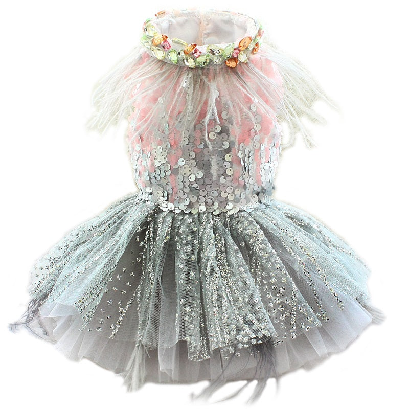 Sequin Floral Princess | Luxe Dress