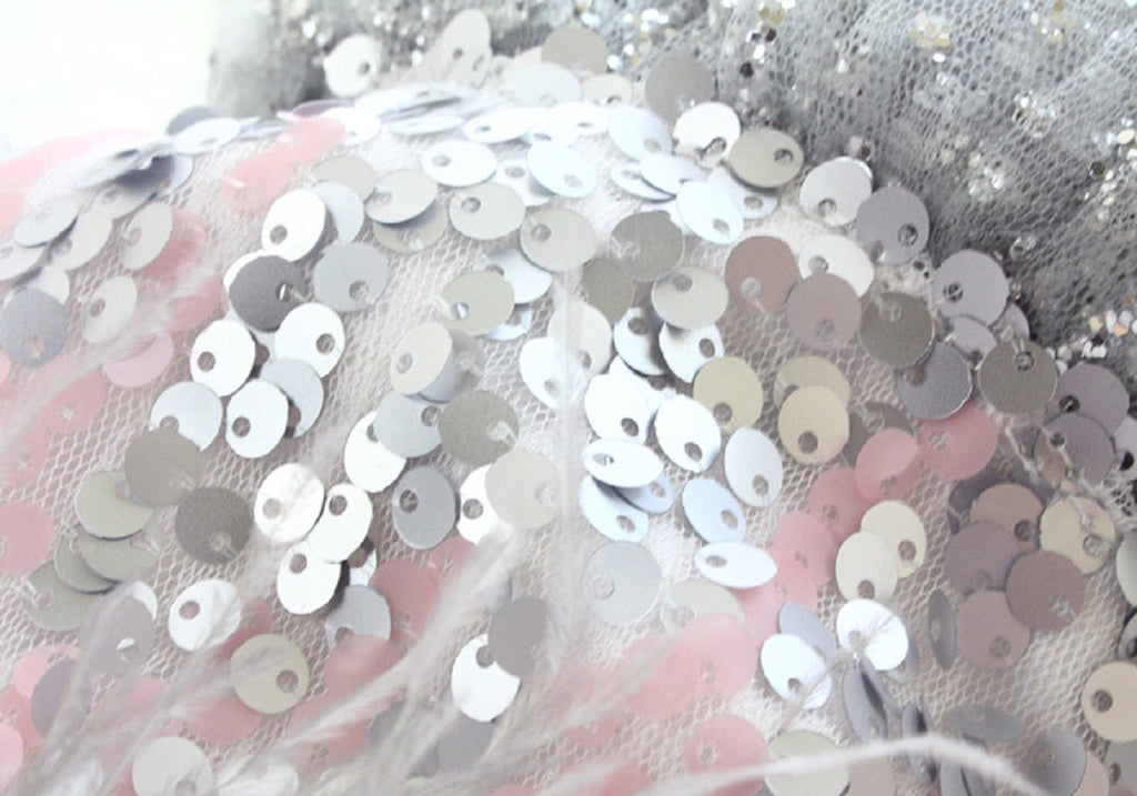 Sequin Floral Princess | Luxe Dress